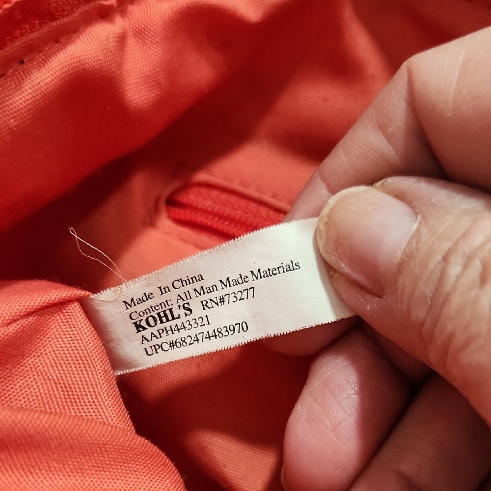 Apt. 9 Chic Coral Shoulder Bag - Picture 13 of 15